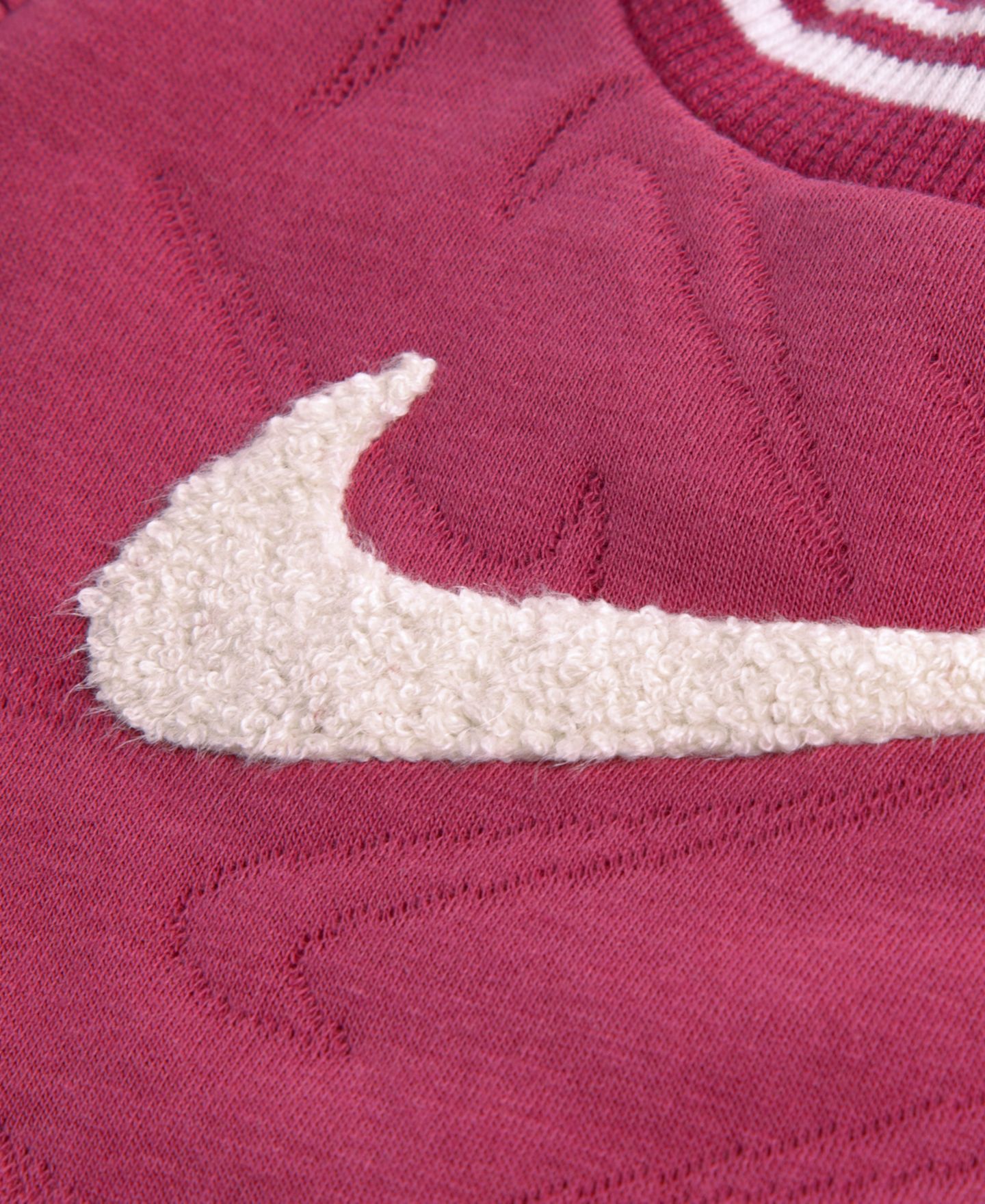 Комбинезон Nike Readyset. Grow. Swoosh Logo Long-Sleeve Zip-Up Coverall для девочек-малышей, цвет: Свекольный — фото 5