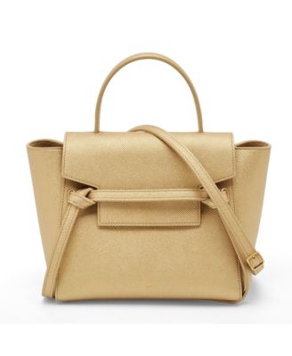 women's Small Phantom Luggage Tote in Royal Leather