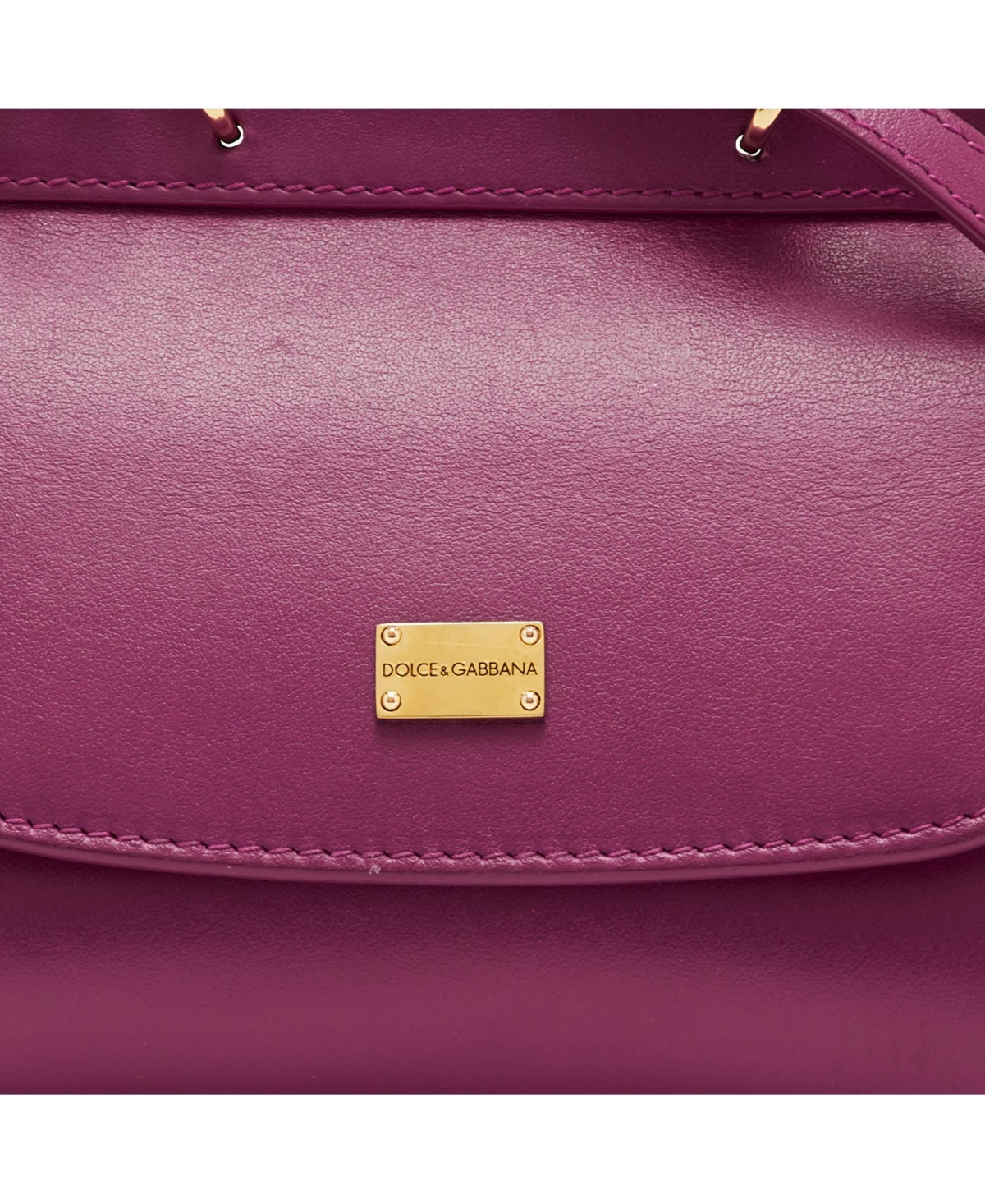 Pre-Owned Dolce & Gabbana women's Leather Shoulder Bag