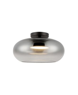 Trinity 14-in Dimmable LED Semi Flush Mount