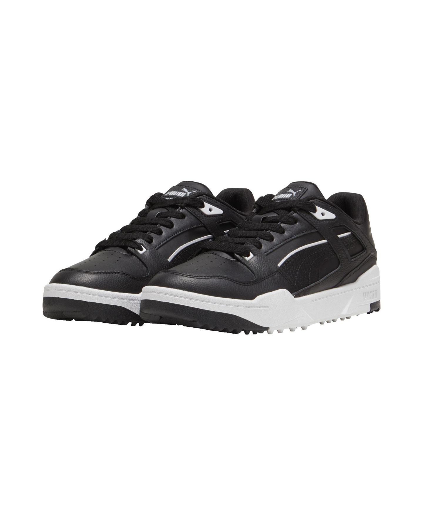 Мужские кроссовки Puma Golf Slipstream G Spikeless Golf Sneakers, цвет: Чёрный / Белый — фото 3