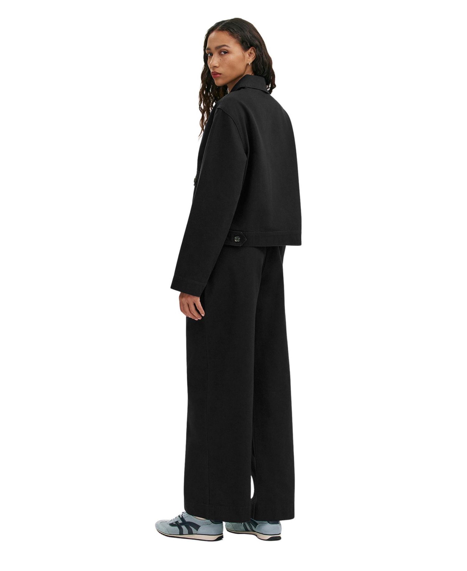 Women's Kelsie Canvas Button-Front Jacket