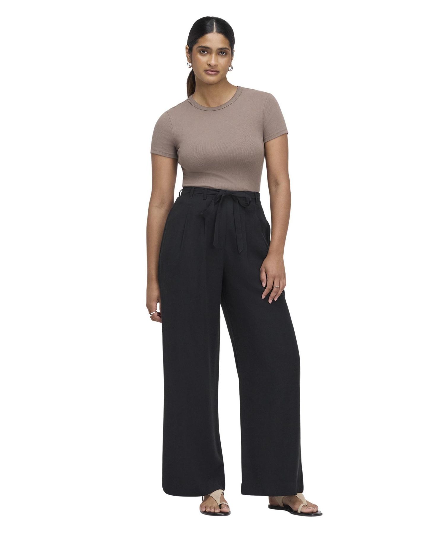 Women's Venus High-Waisted Wide-Leg Trousers