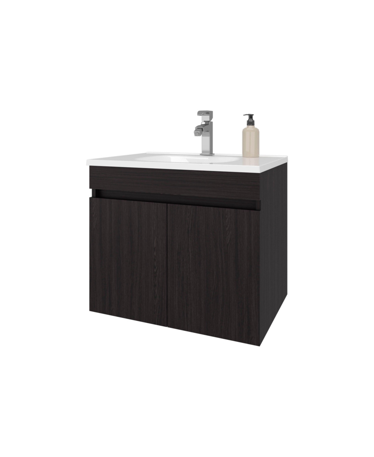 Fm Furniture Rainbow City Vanity with 2 Doors