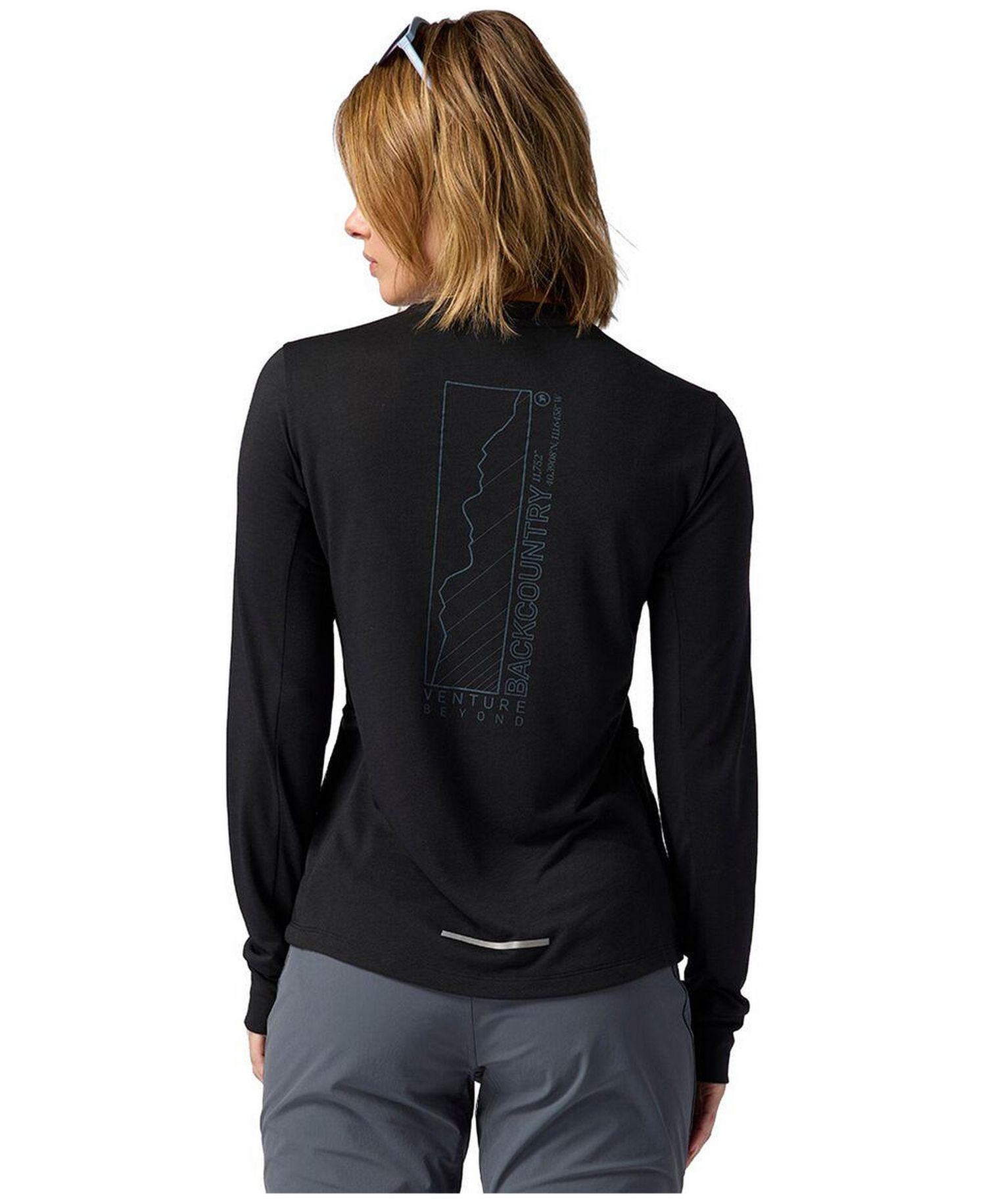 Women's BGA Slickrock Drirelease Long-Sleeve Tech T-Shirt Mountain Bike Jerseys Long Sleeve