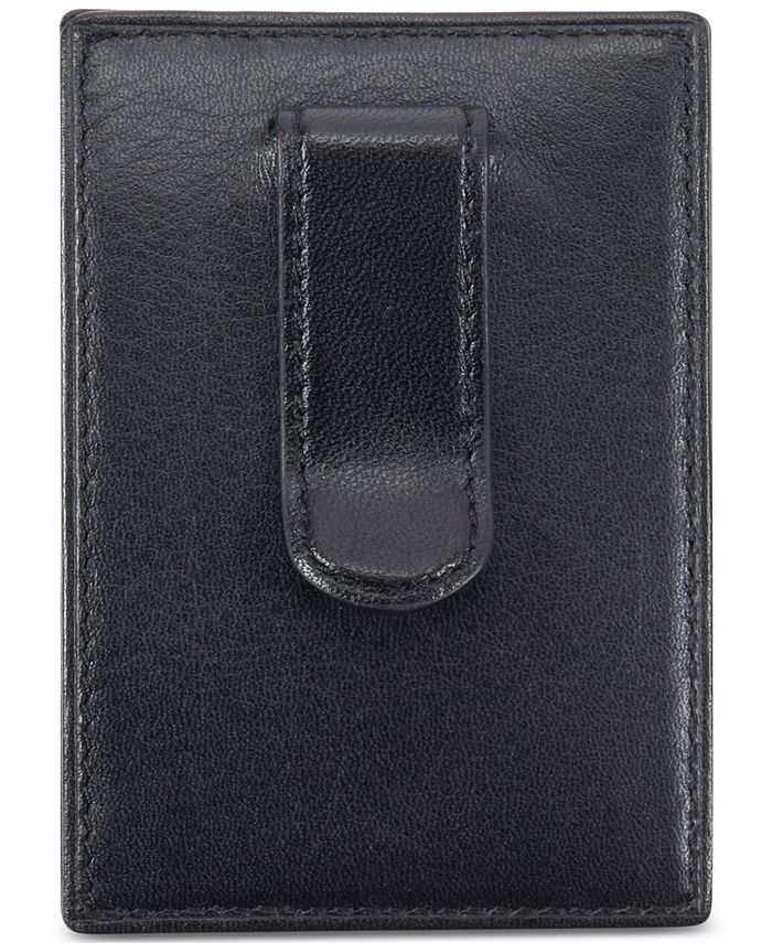 TUMI - Men's Leather Money Clip Card Case
