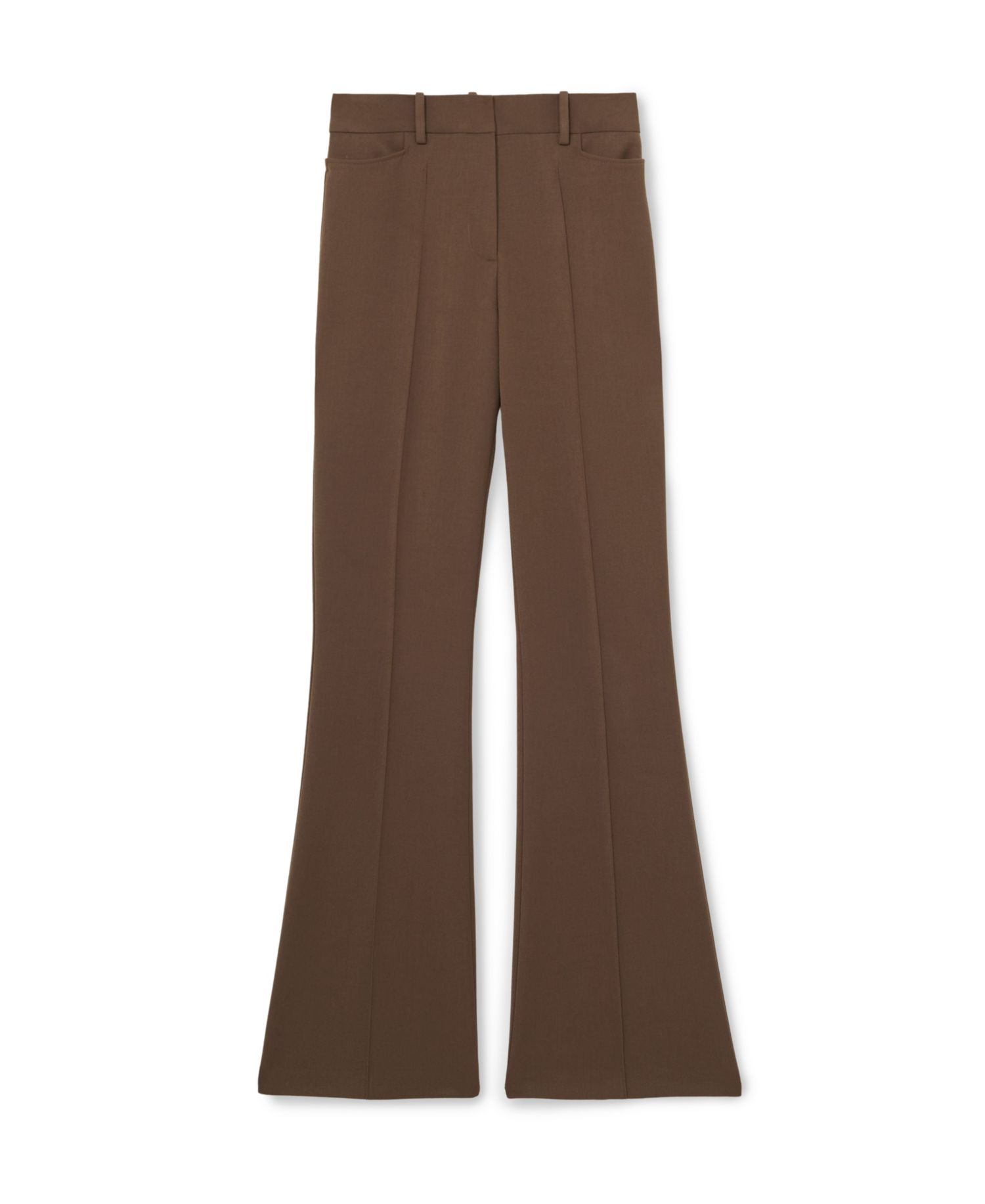 Petite Sakura High-Waisted Flared Patch-Pocket Jeans