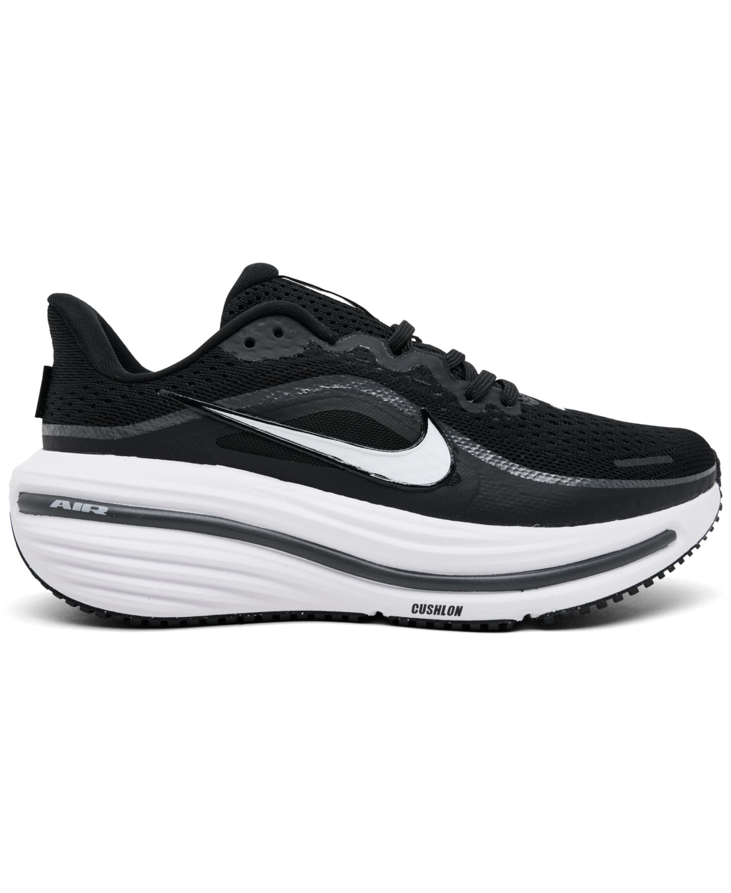 Женские кроссовки Nike Winflo 12 Wide Width Road Running, цвет: Чёрный / Белый — фото 2