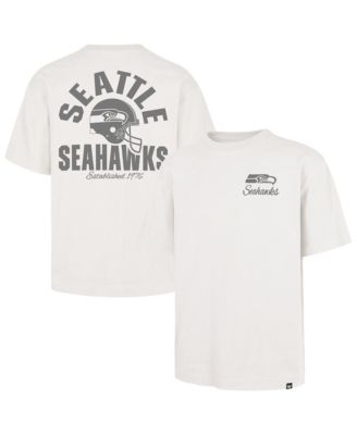 Men's Seattle Seahawks Foundation Heavyweight Cotton Crewneck T-Shirt