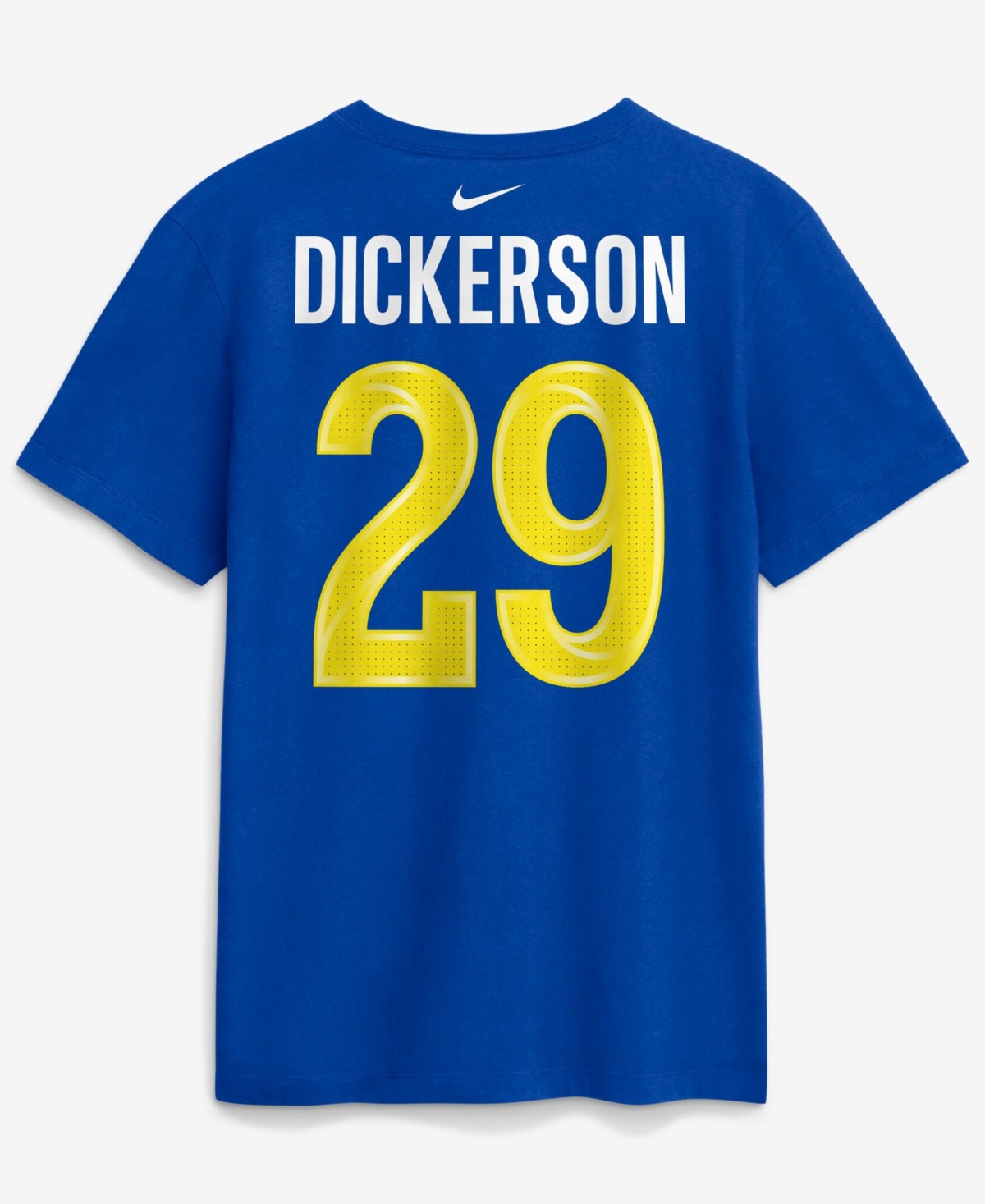 Nike Men's Eric Dickerson Los Angeles Rams Screen-Printed T-Shirt