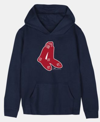 Toddler Boys' 2T-5T Boston Red Sox Retro Logo Kangaroo-Pocket Hoodie