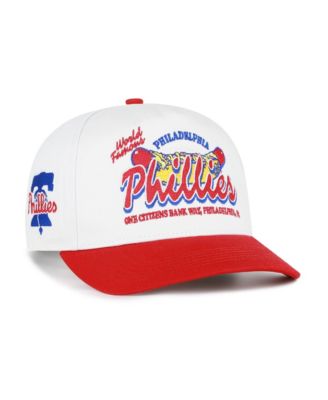 Men's White/Red Philadelphia Phillies Glizzy Collection Hitch Adjustable Hat
