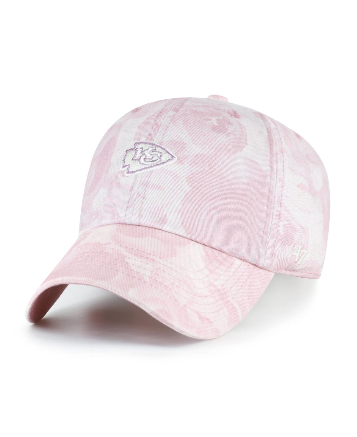 '47 Brand Women's Pink Kansas City Chiefs Gardenia Clean Up Adjustable Hat - Pink