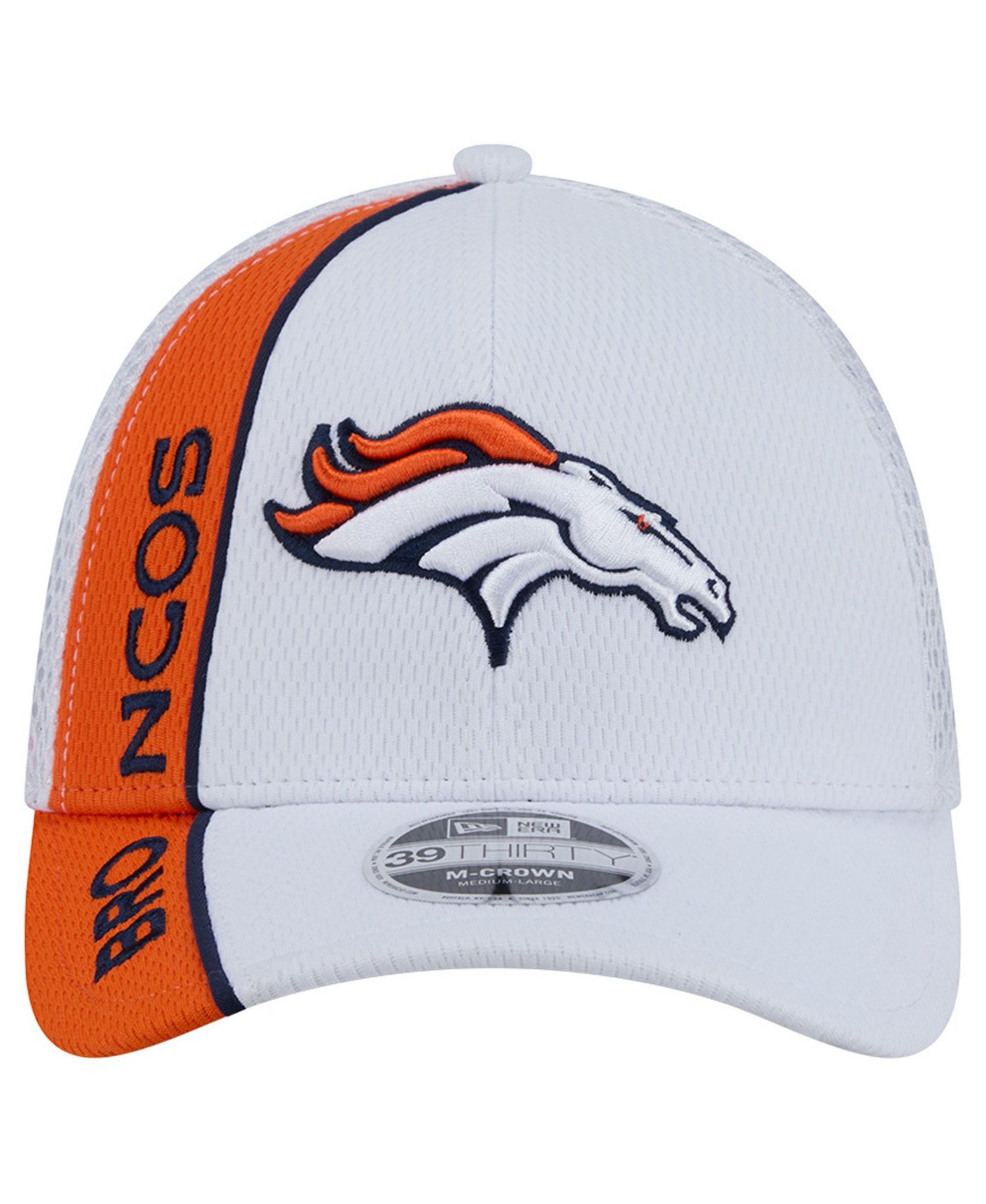 Men's Denver Broncos 39THIRTY Stretch Fit Baseball Cap