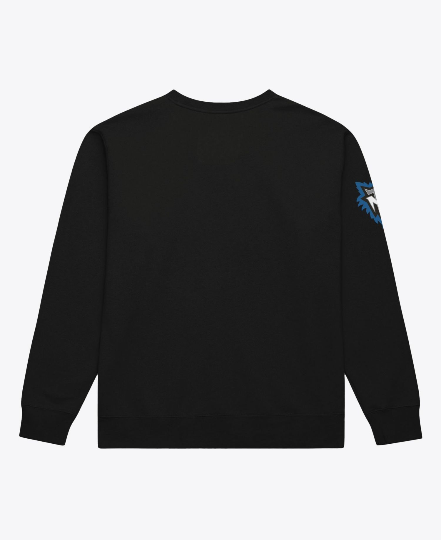 Men's Black Minnesota Timberwolves Duel Logos Sweatshirt