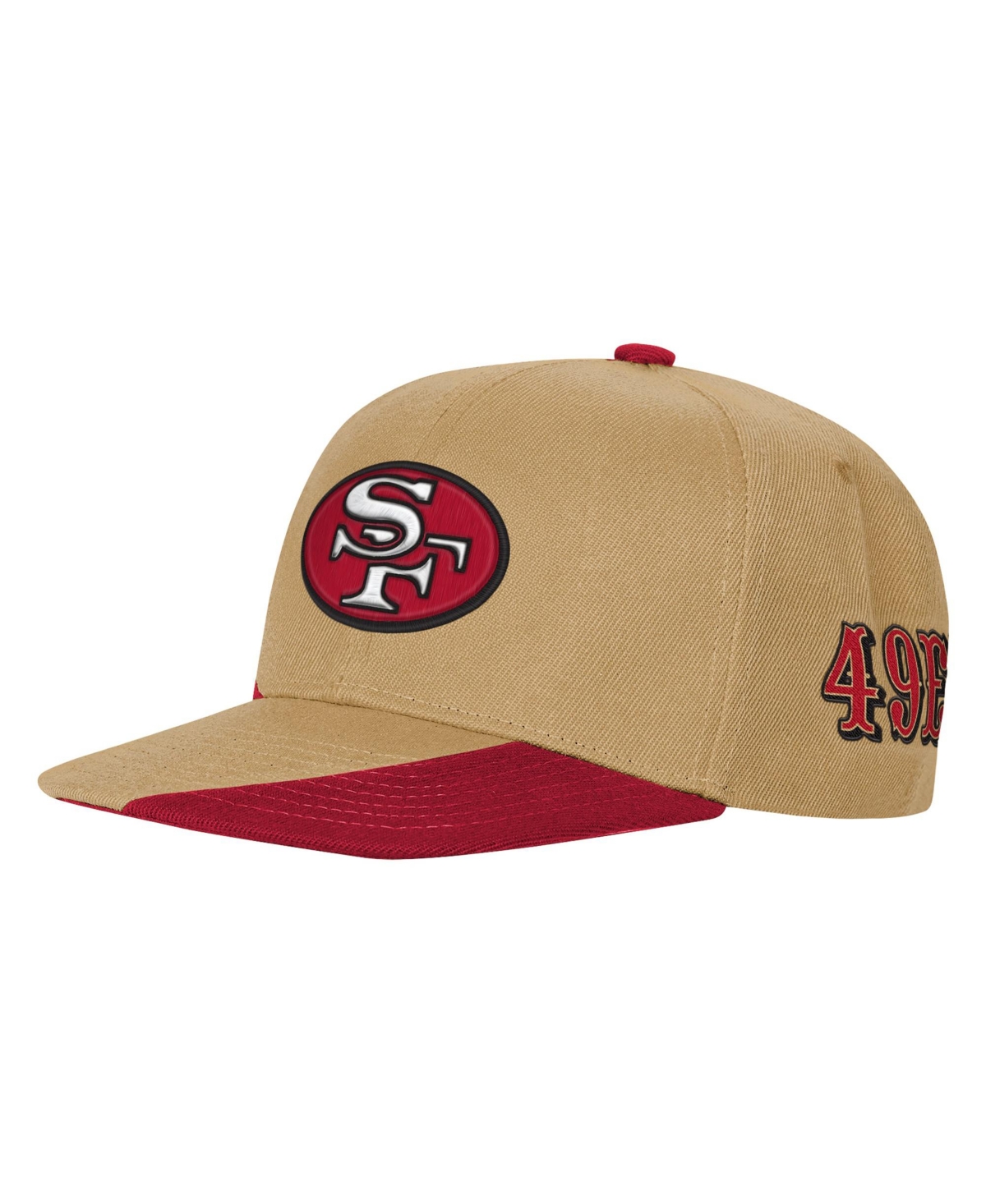 Outerstuff Big Boys and Girls San Francisco 49ers Retro Snapback Hat