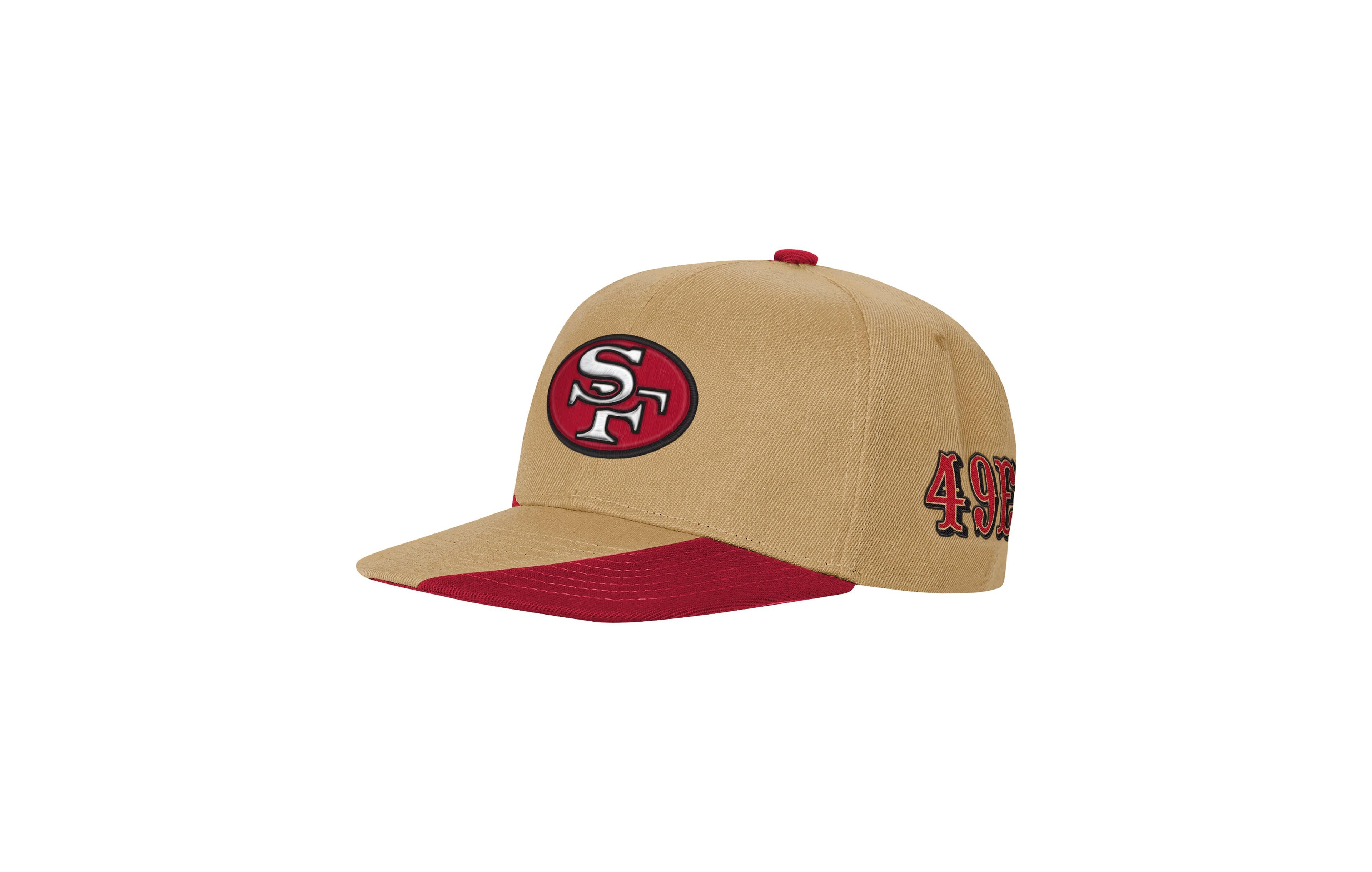 Outerstuff Big Boys and Girls San Francisco 49ers Retro Snapback Hat