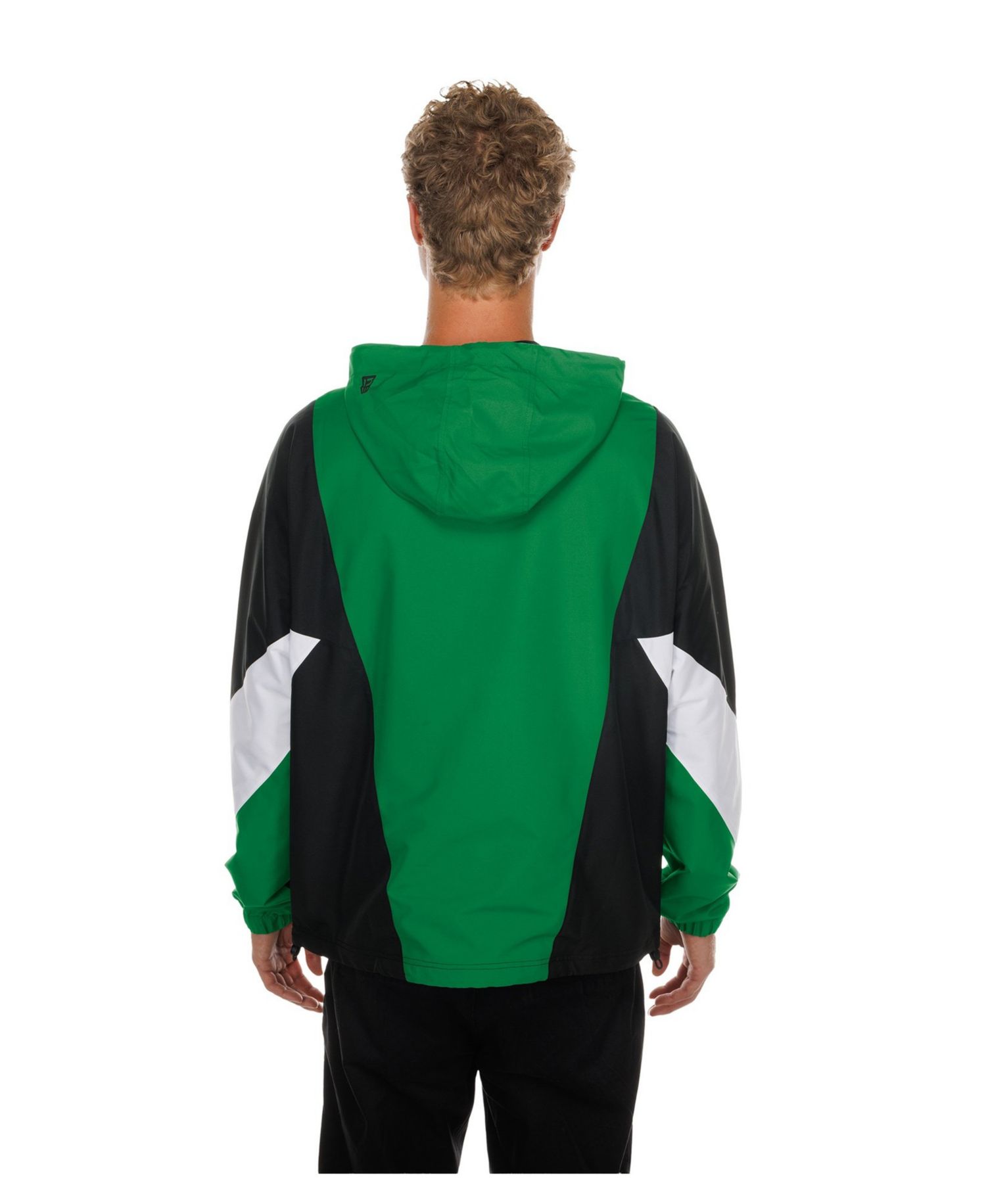 Men's Kelly Green Philadelphia Eagles Quarter-Zip Windbreaker Jacket