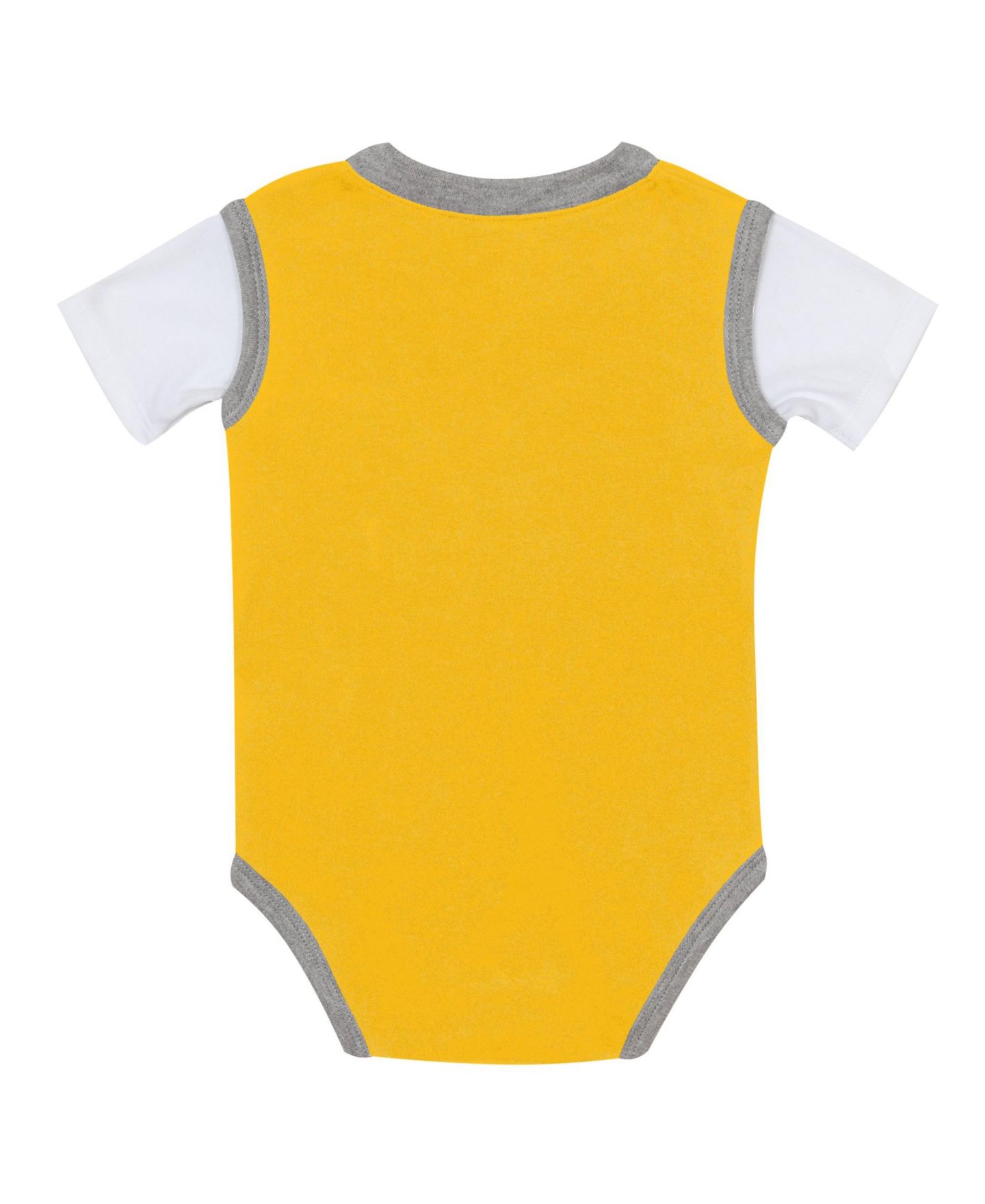 Детский комплект Outerstuff Baby Boys and Girls Minnesota Vikings Short-Sleeve Cotton Bodysuit and Pants Set — фото 3