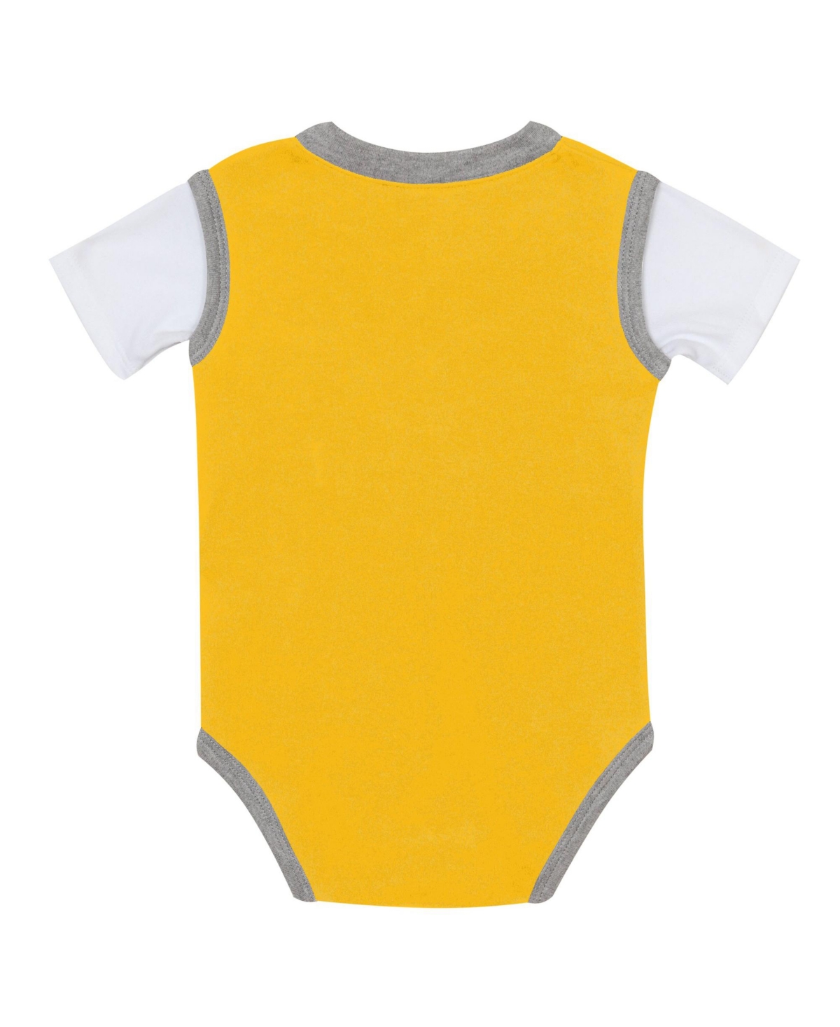 Outerstuff Baby Boys and Girls Minnesota Vikings Short-Sleeve Cotton Bodysuit and Pants Set