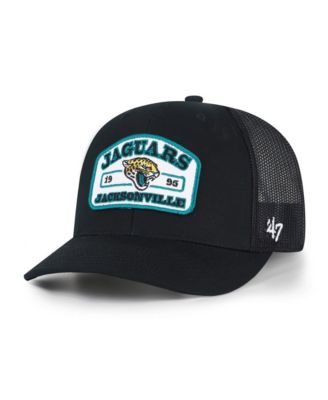Men's Black Jacksonville Jaguars Roadway Adjustable Trucker Hat