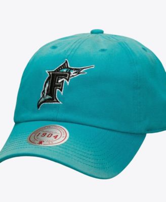 Men's and Women's Florida Marlins Cooperstown Low-Crown Adjustable Baseball Cap