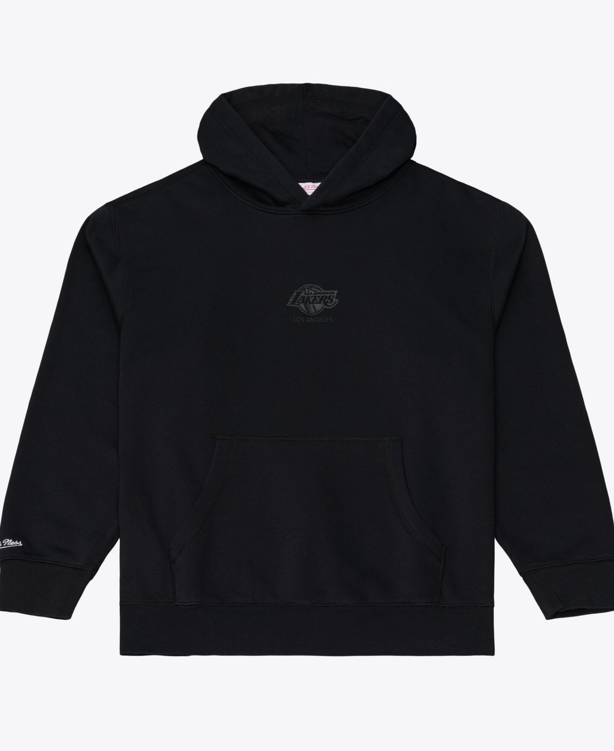 Mitchell & Ness Men's Los Angeles Lakers Core Fleece-Lined Relaxed-Fit Hoodie - Black