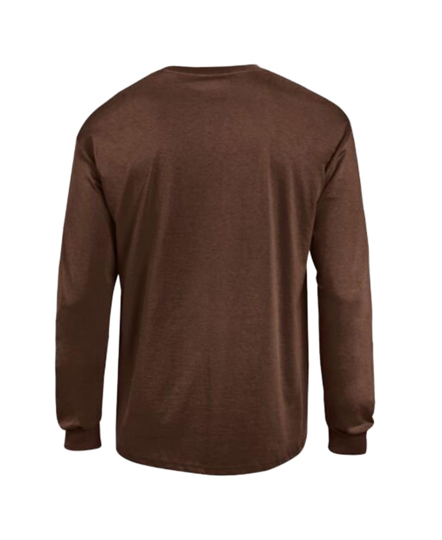 Men's Cleveland Browns Screen-Print Cotton Long Sleeve T-Shirt