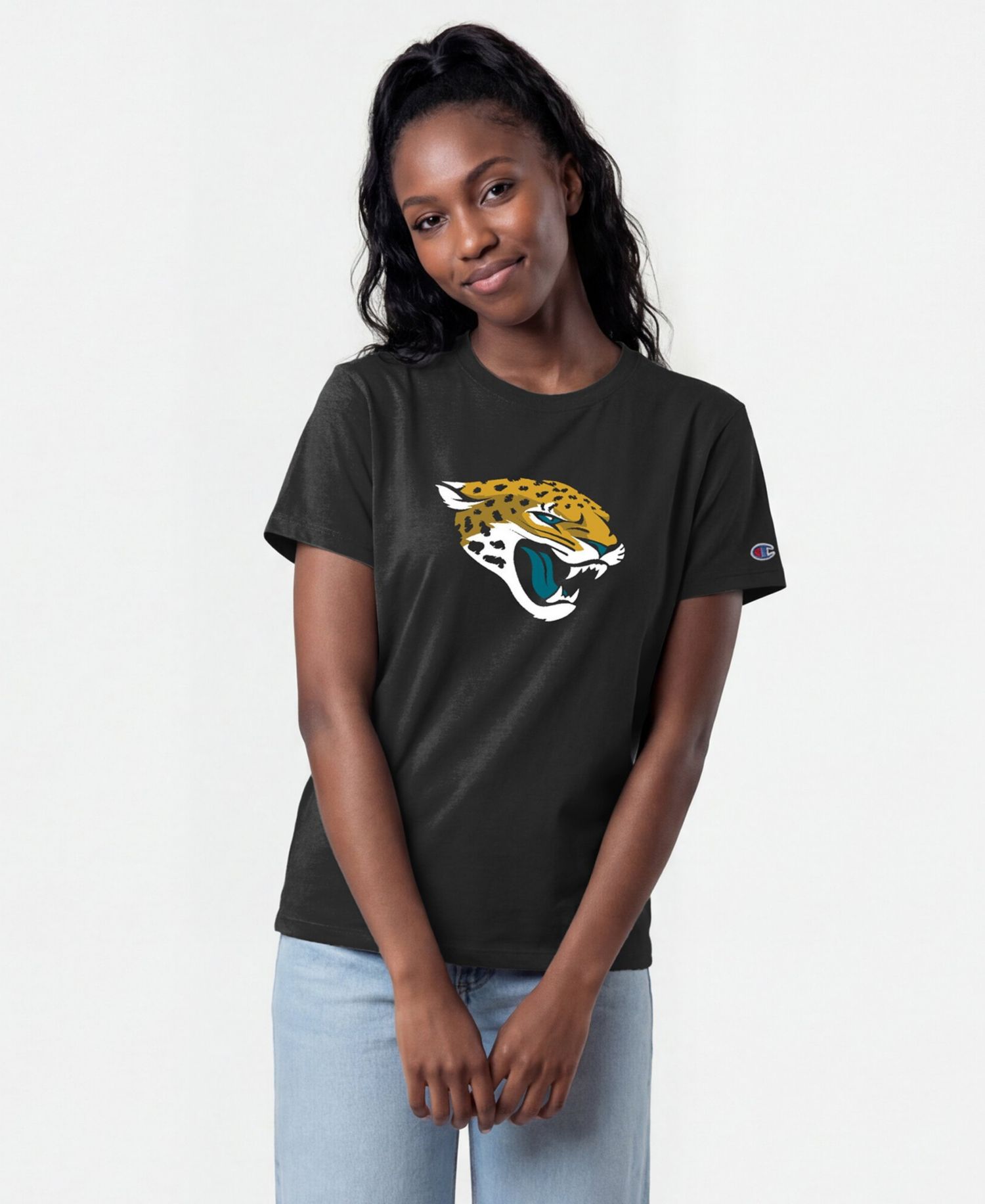 Women's Jacksonville Jaguars Screen Print T-Shirt