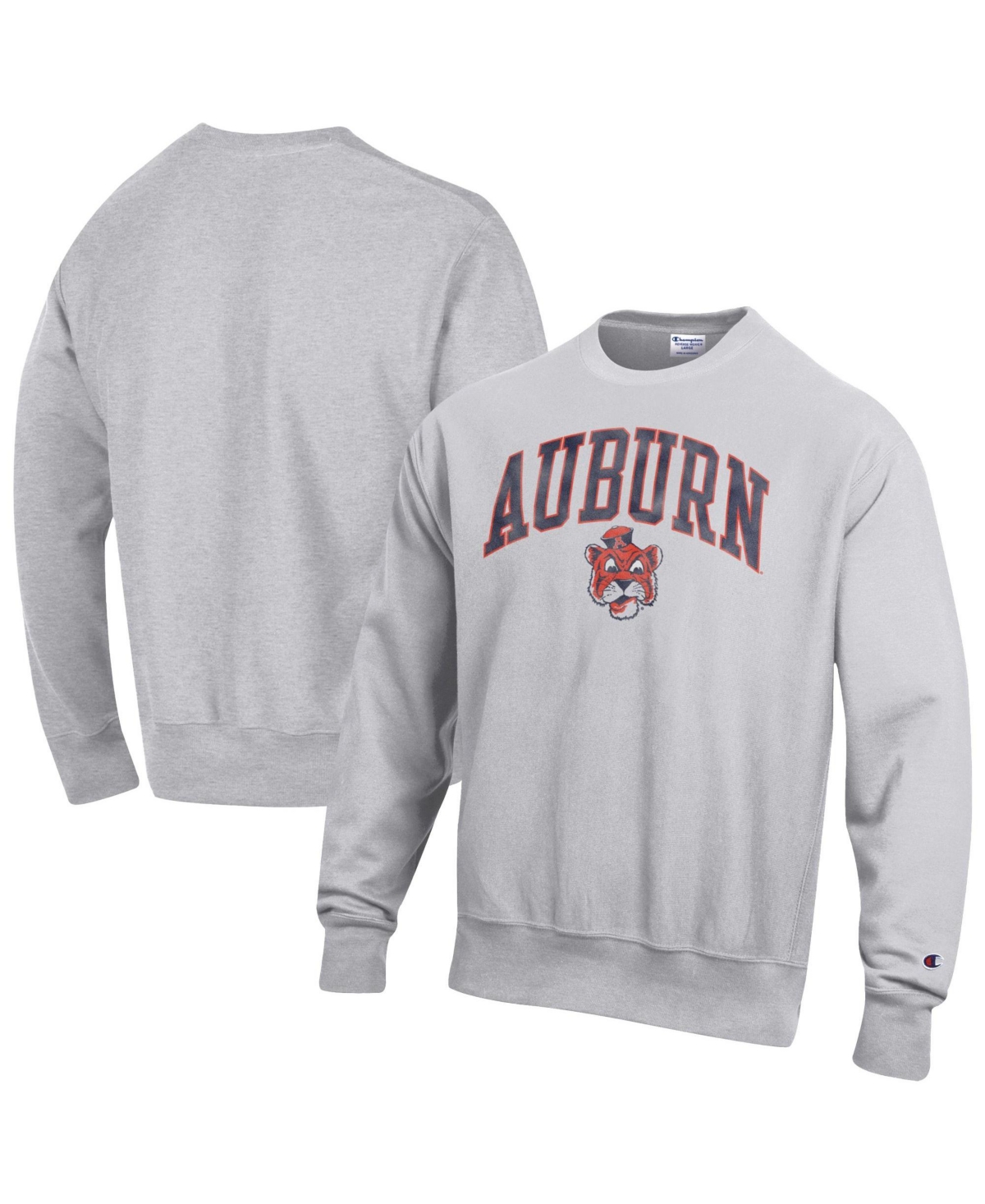 Champion Men's Auburn Tigers Relaxed-Fit Crewneck Sweatshirt