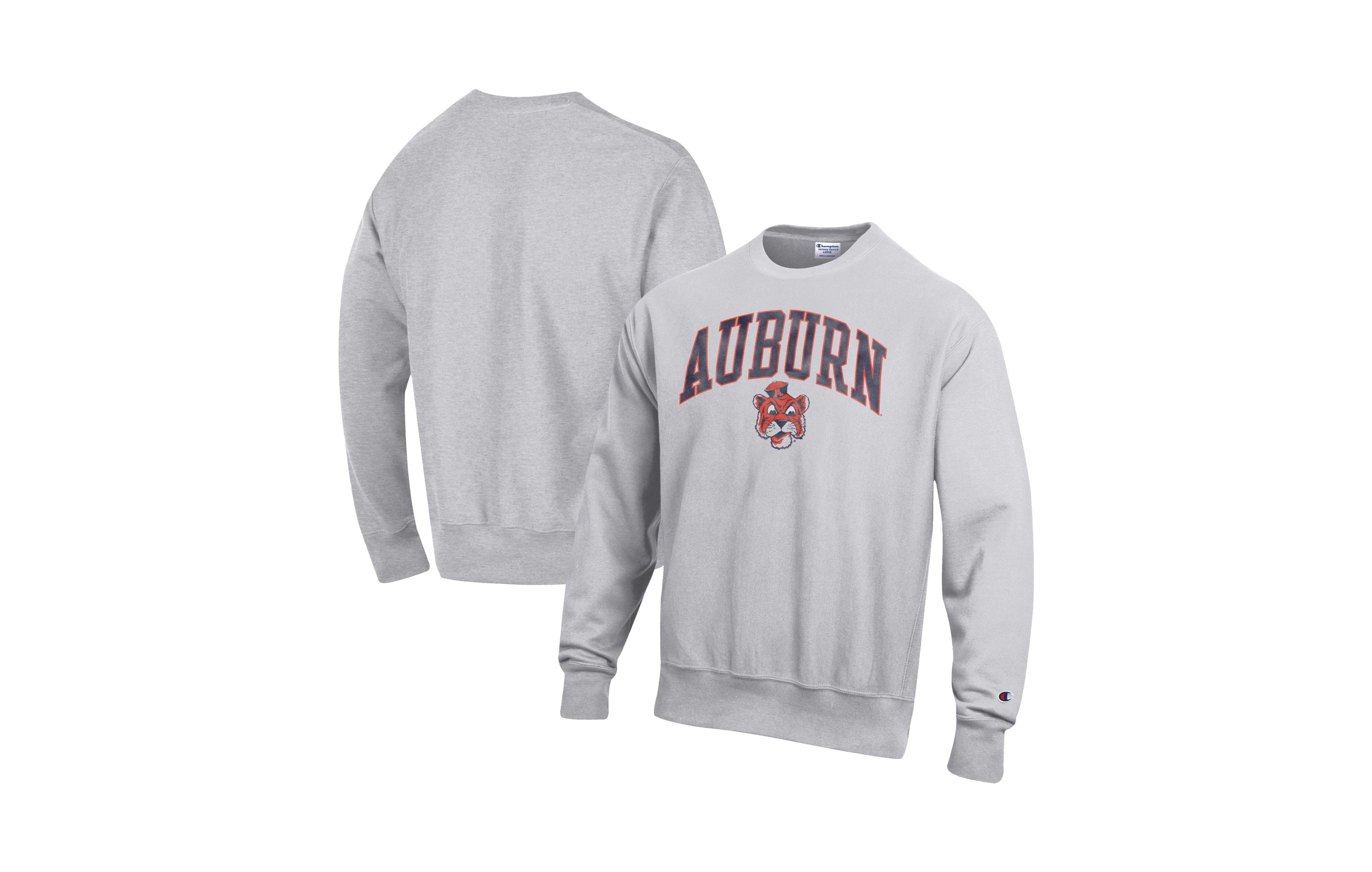 Champion Men's Auburn Tigers Relaxed-Fit Crewneck Sweatshirt