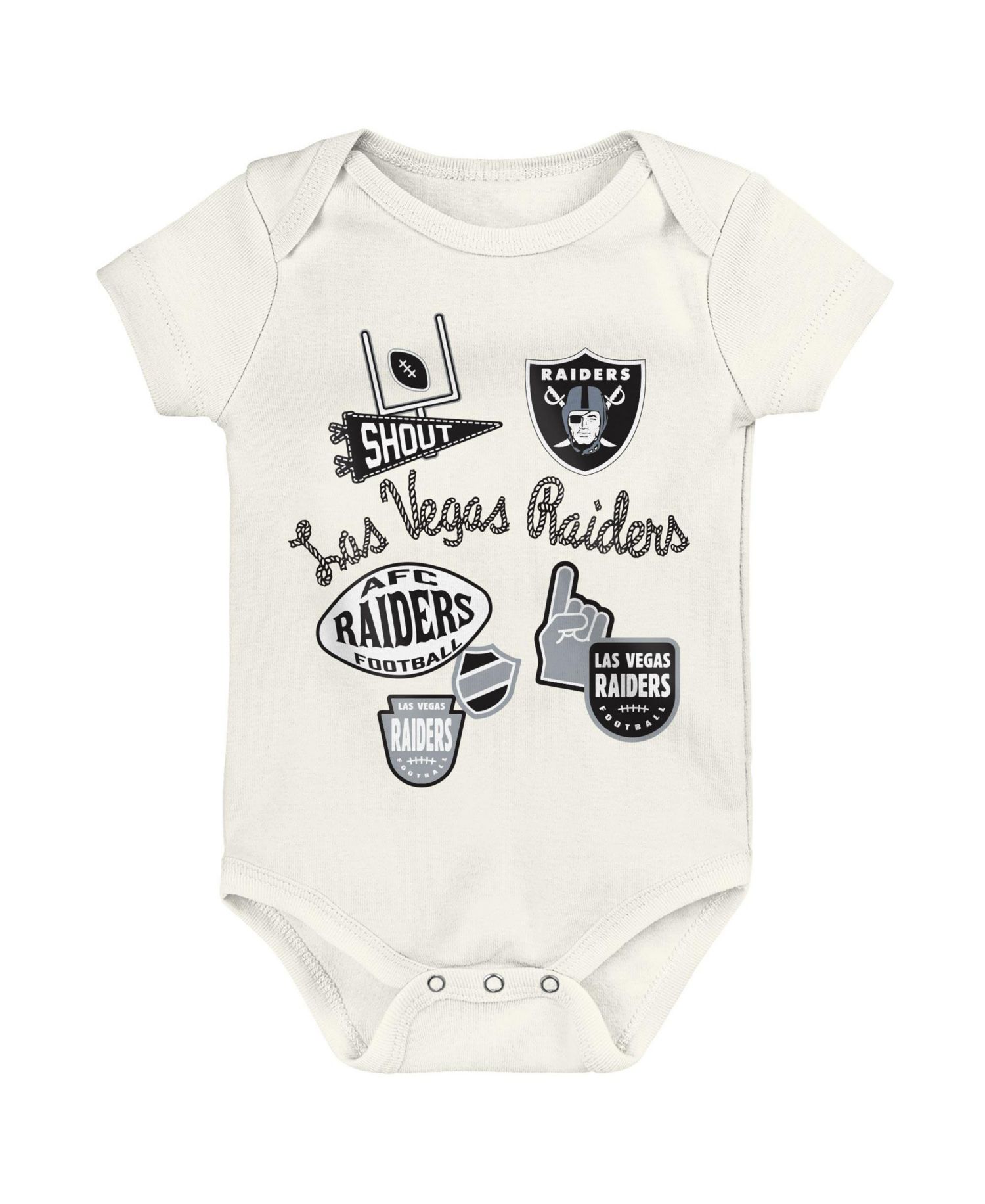Baby Boys and Girls Littlest Player Short-Sleeve Bodysuit, 3-Piece Set