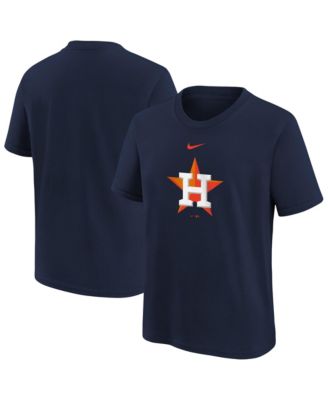 Boys' and Girls' Houston Astros Large-Logo T-Shirt