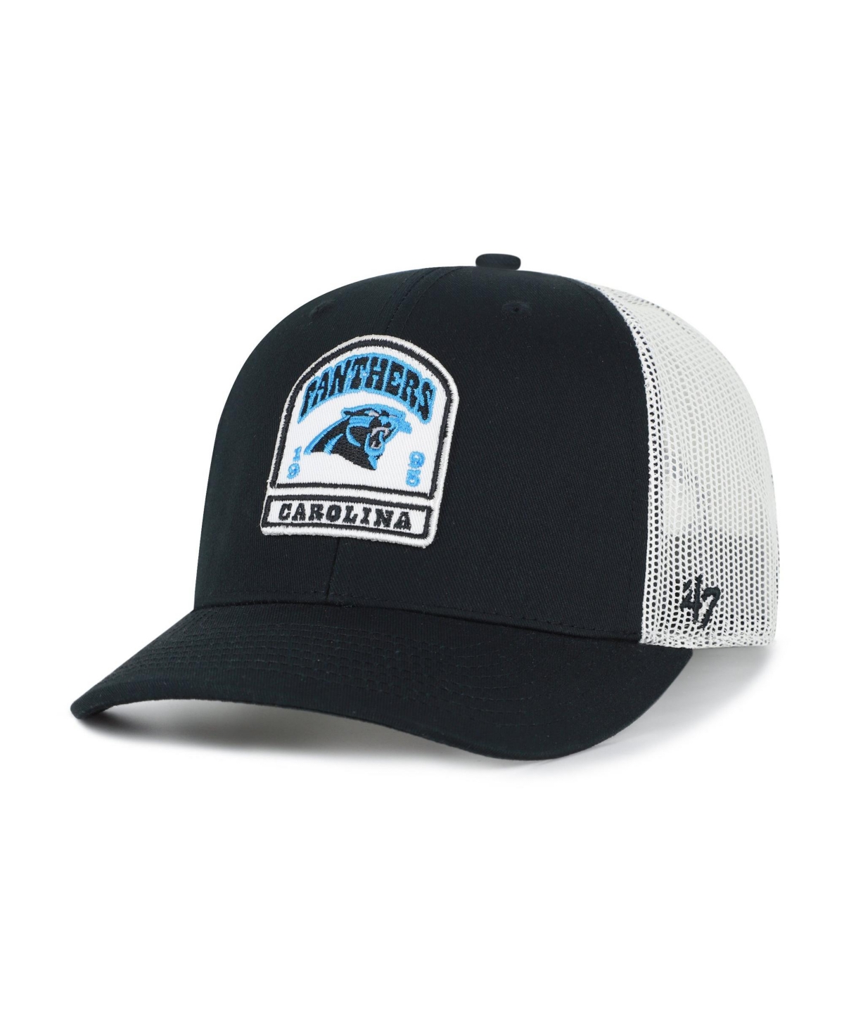 '47 Brand Men's Carolina Panthers Headstone Adjustable Trucker Hat