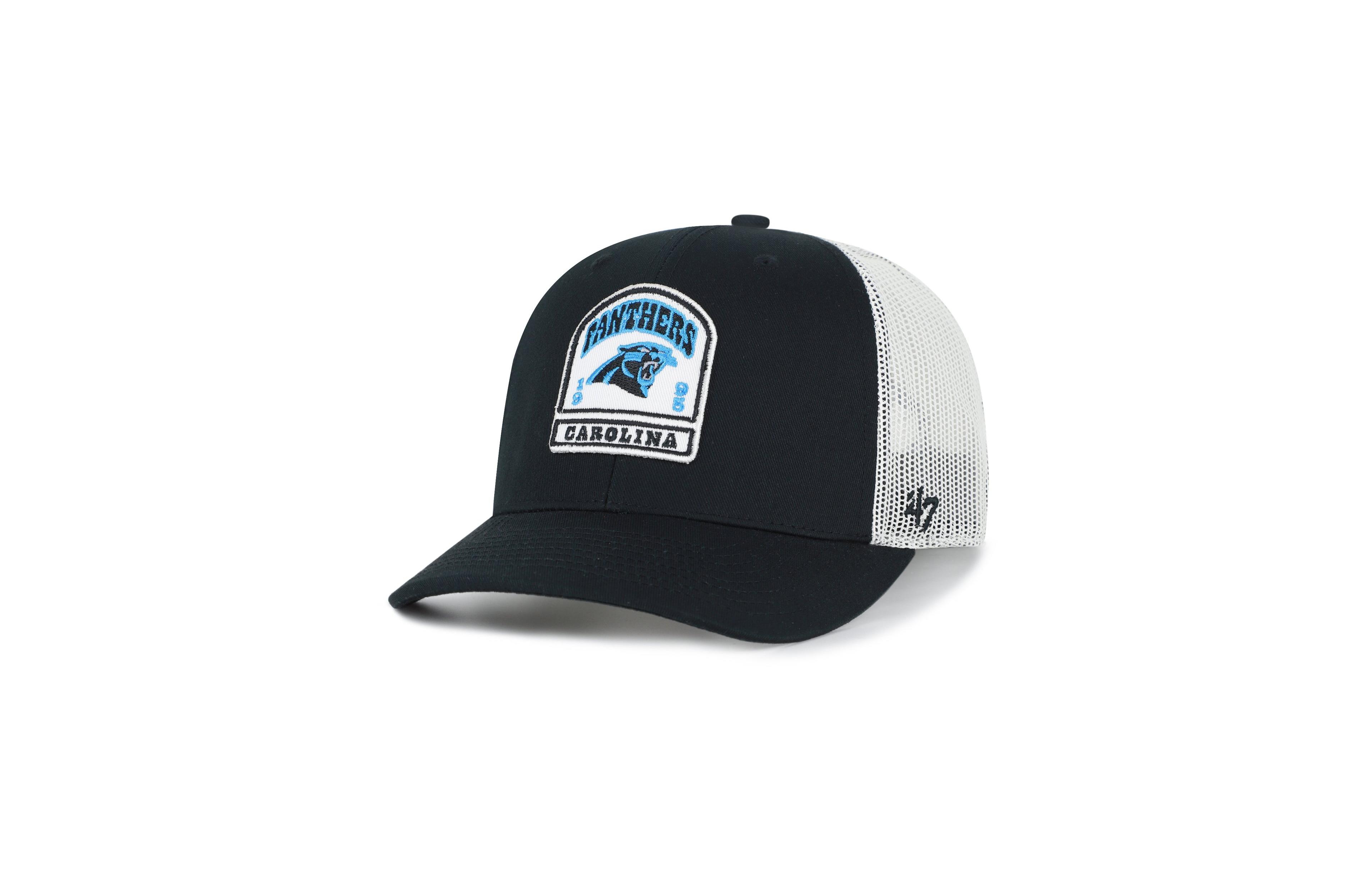 '47 Brand Men's Carolina Panthers Headstone Adjustable Trucker Hat