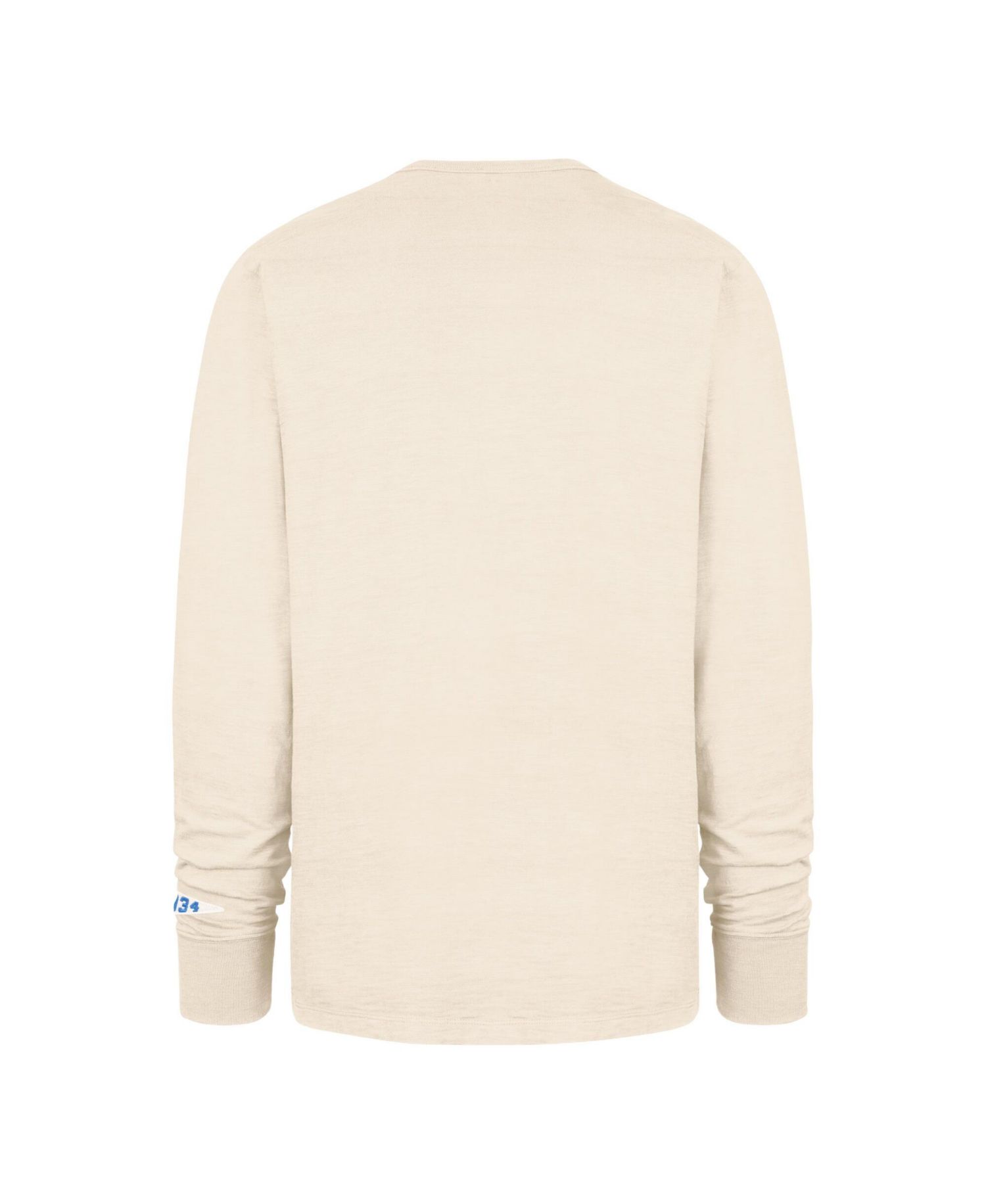 Men's Tan Detroit Lions Heavy Slub Long Sleeve T-Shirt