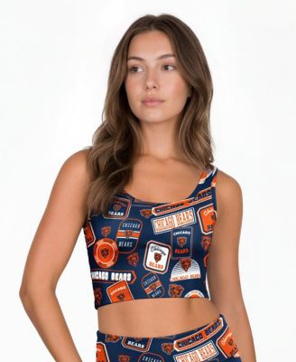 Chicago Bears Grady Wireless Unlined Scoop Neck Bralette