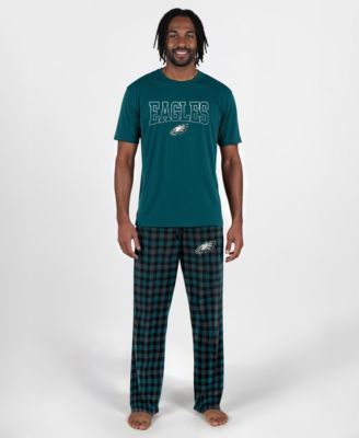 Men's Philadelphia Eagles Highland Plaid Short-Sleeve T-Shirt and Pants, 2-Piece Set