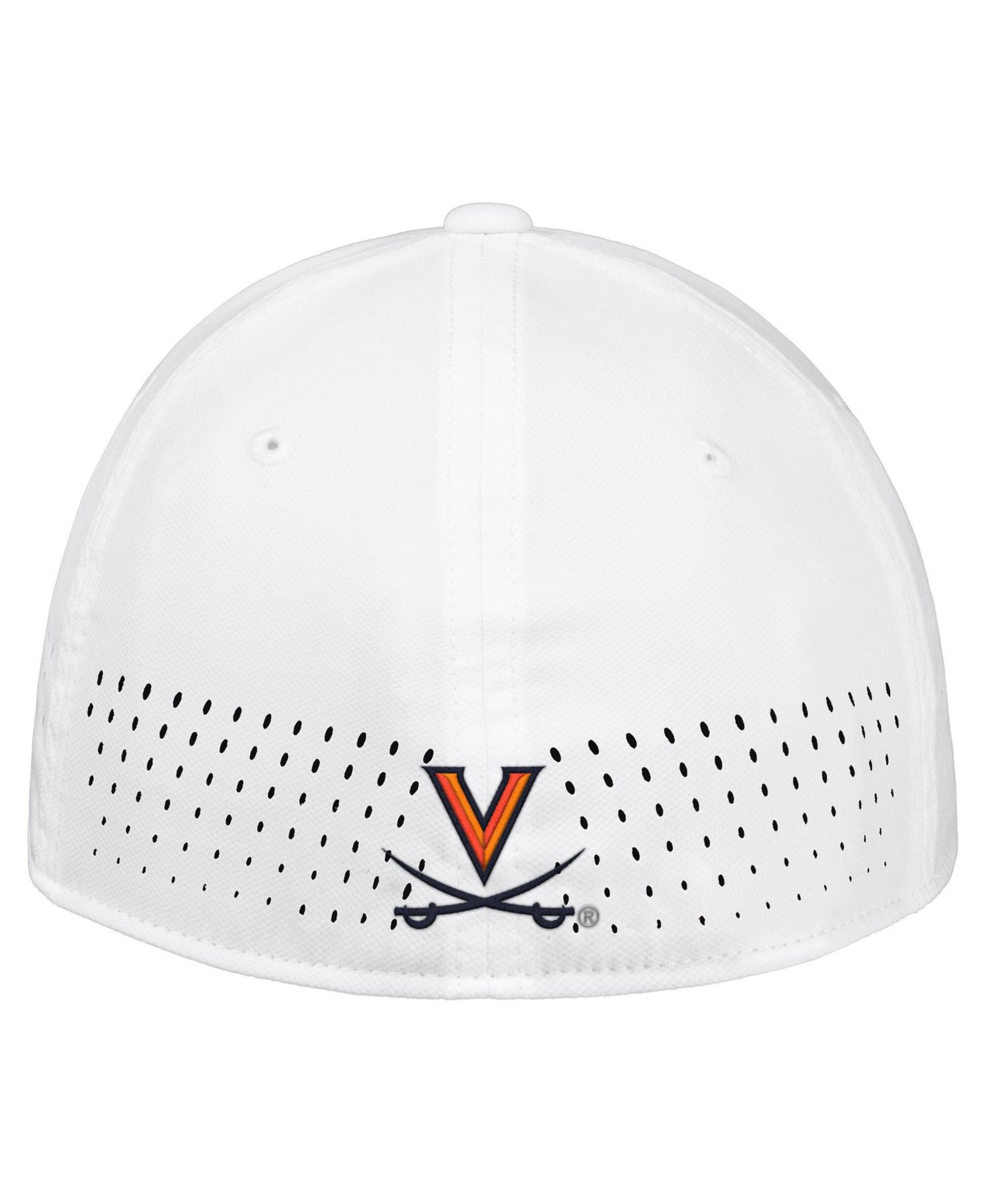 Men's White Virginia Cavaliers 2026 On-Field AeroBill Swoosh Flex Dri-FIT Hat