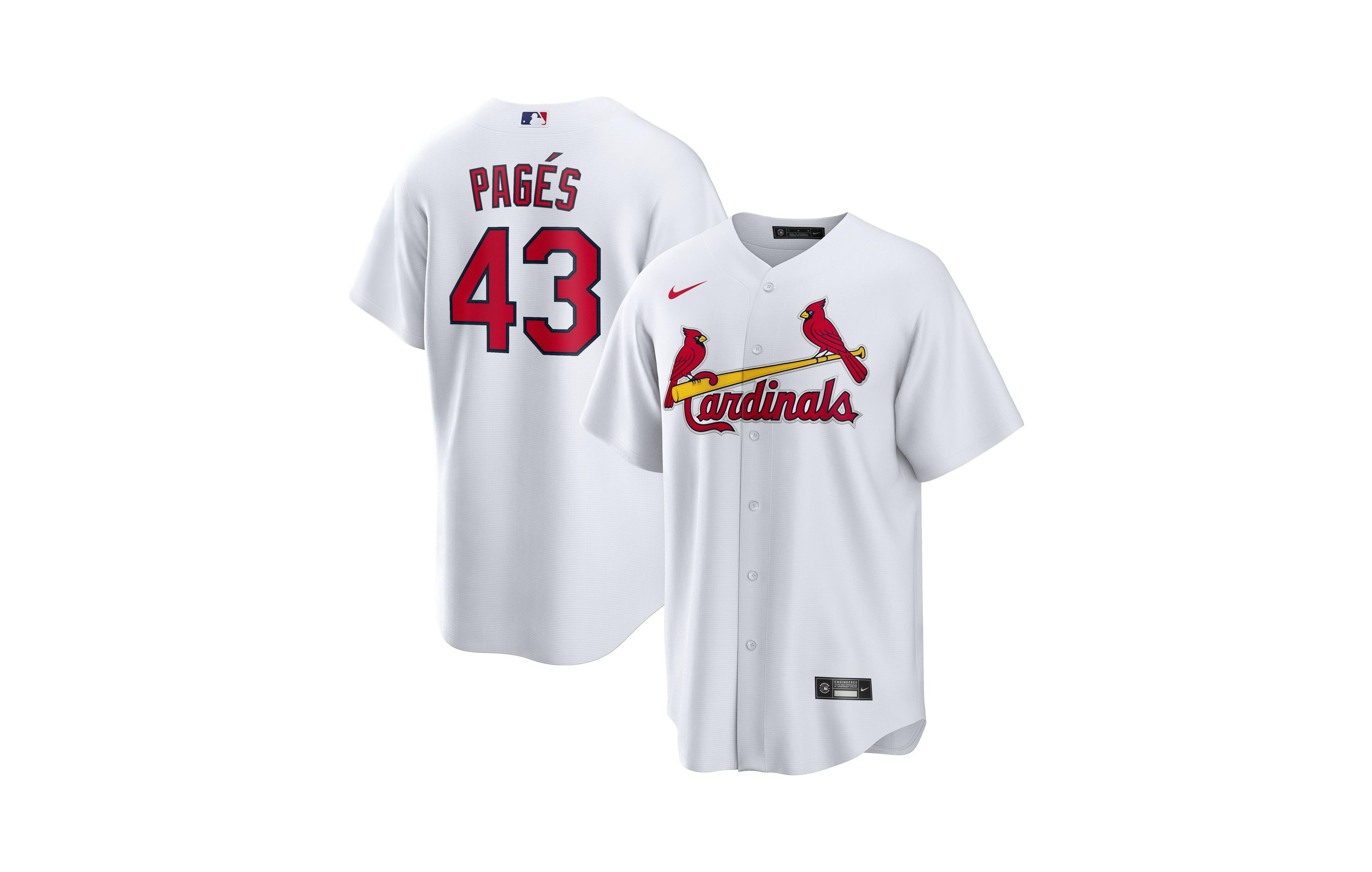 Nike Men's St. Louis Cardinals Pedro Pages Home Jersey