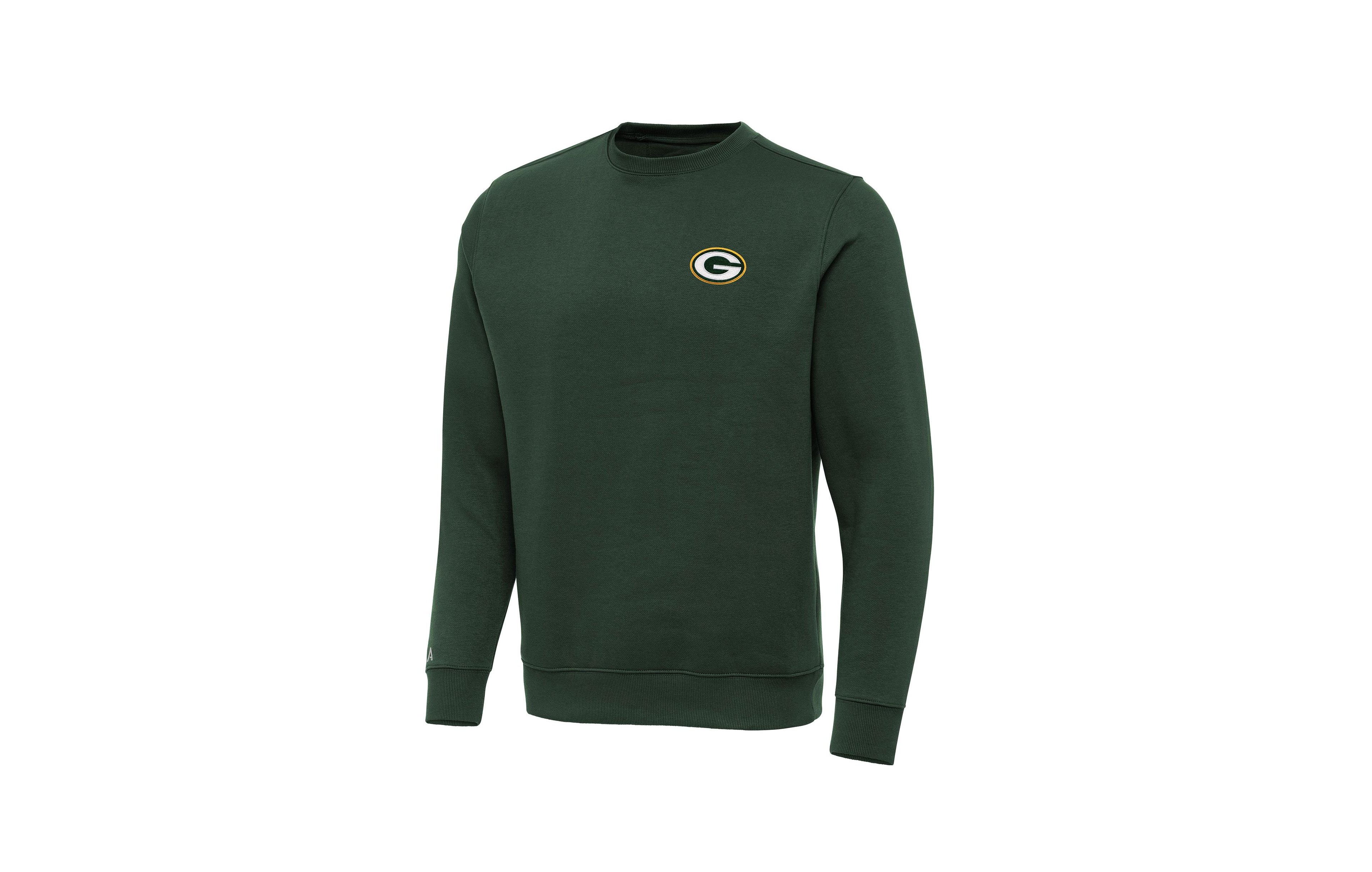 Antigua Men's Green Bay Packers Victory Pullover Sweatshirt