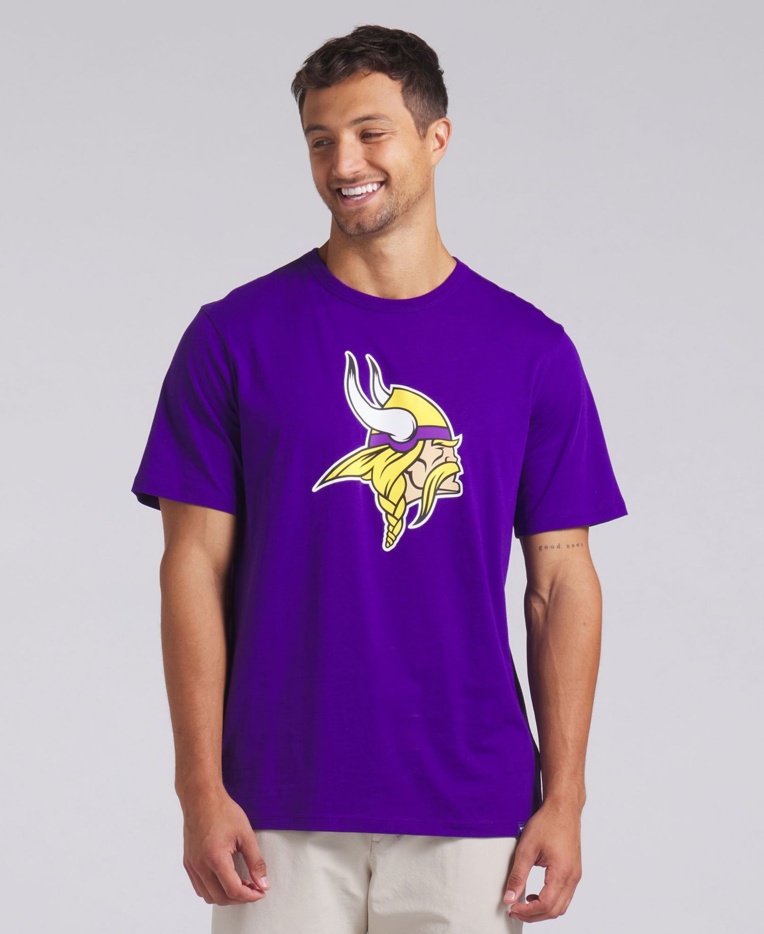 Men's Minnesota Vikings Field Goal Legacy Classic-Fit T-Shirt