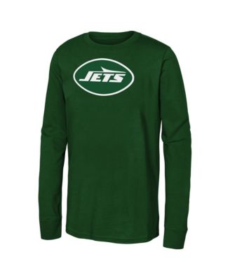 Boys' and Girls' New York Jets Crewneck Long Sleeve T-Shirt