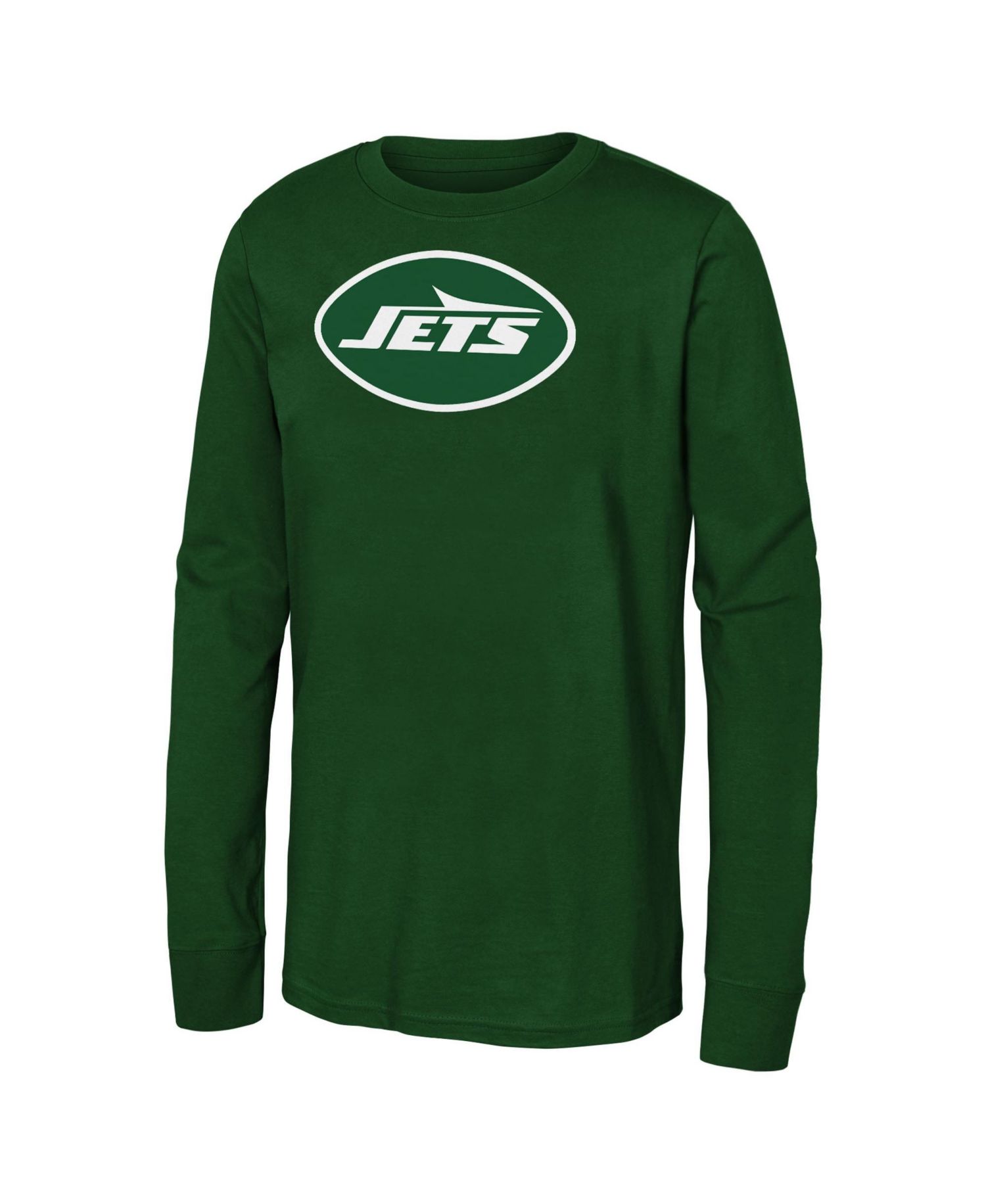 Boys' and Girls' New York Jets Crewneck Long Sleeve T-Shirt