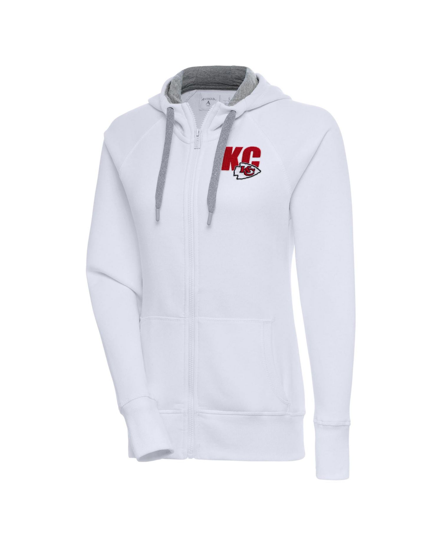 Women's Kansas City Chiefs Victory Full-Zip Thumbhole Hoodie
