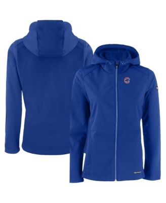 Women's Royal Chicago Cubs Evoke Eco Softshell Full-Zip Jacket