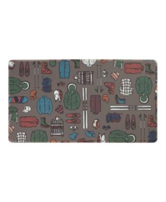 Winter Sportswear Non-Slip Kitchen Mat, 17.5" x 32"