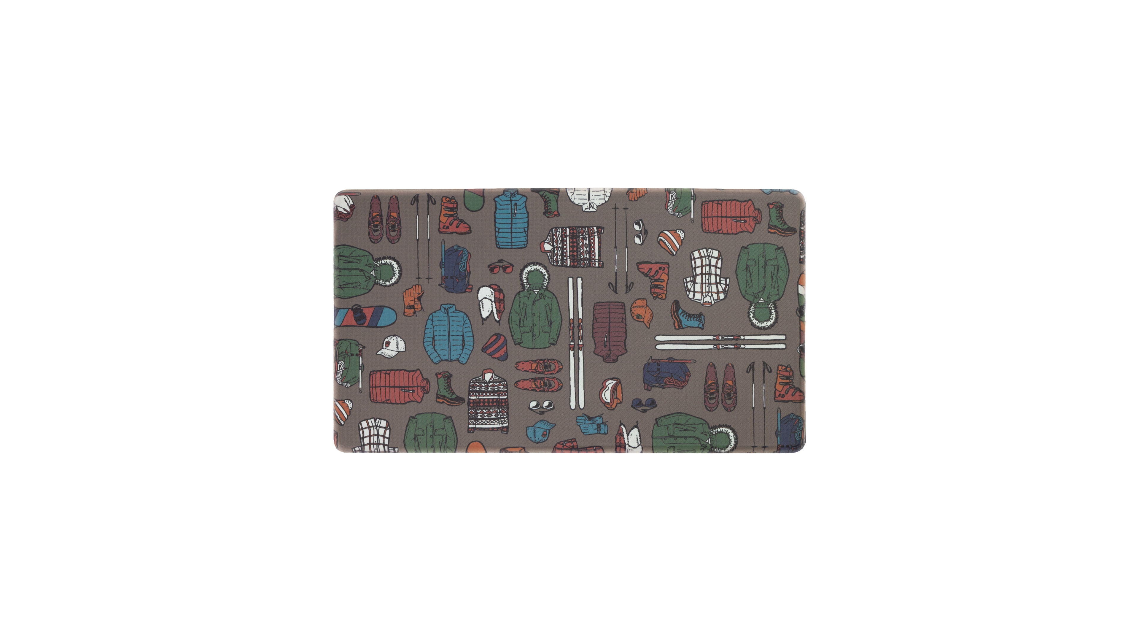Eddie Bauer Winter Sportswear Non-Slip Kitchen Mat, 17.5" x 32"