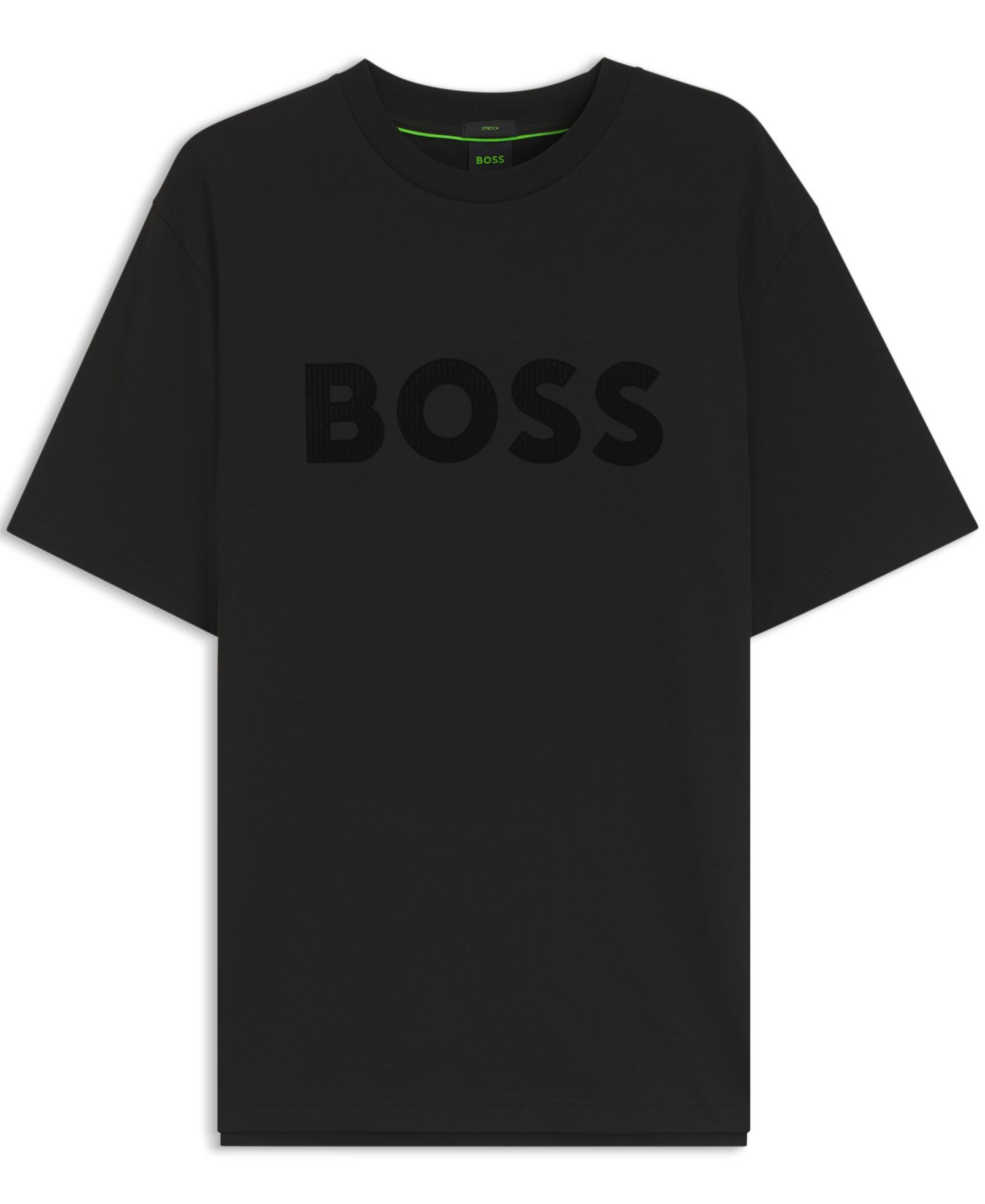Men's Crewneck Short-Sleeve Stretch Cotton-Blend T-Shirt