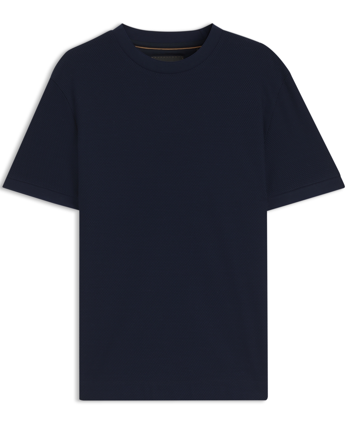 Boss by Hugo Men's Cotton-Pique Two-Tone Regular-Fit T-Shirt